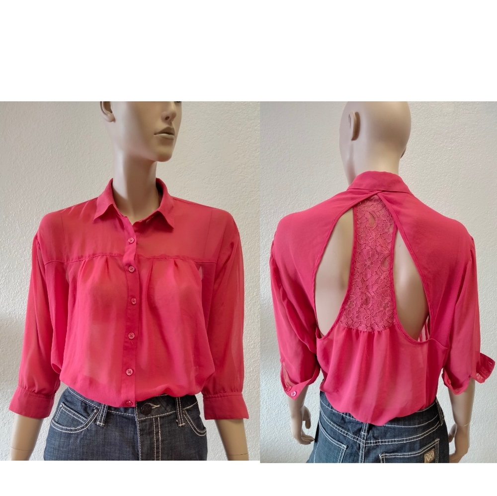 Pink Small Kirra blouse